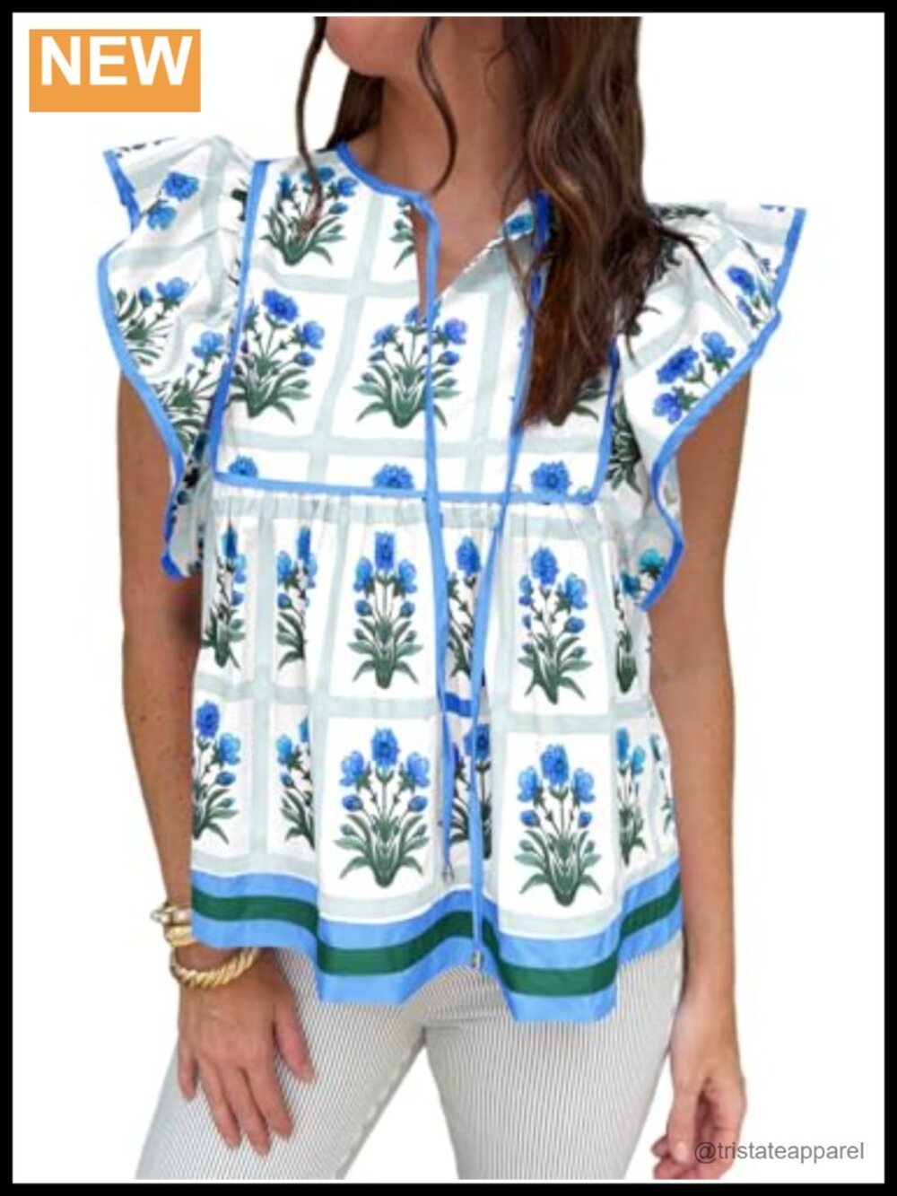 Peplum Floral Blouse Babydoll Ruffle Cap Sleeve Boho V-Neck Top
